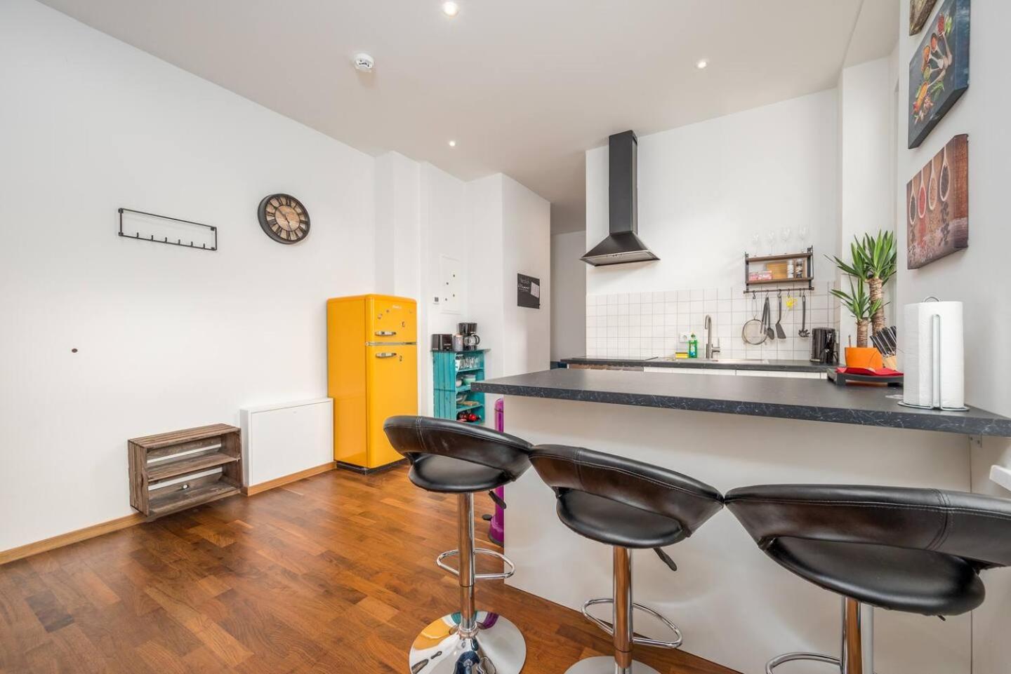 Arbio I Retro Apart Near Leipzig Hauptbahnhof Buitenkant foto