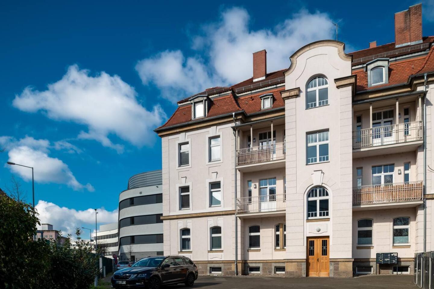 Arbio I Retro Apart Near Leipzig Hauptbahnhof Buitenkant foto