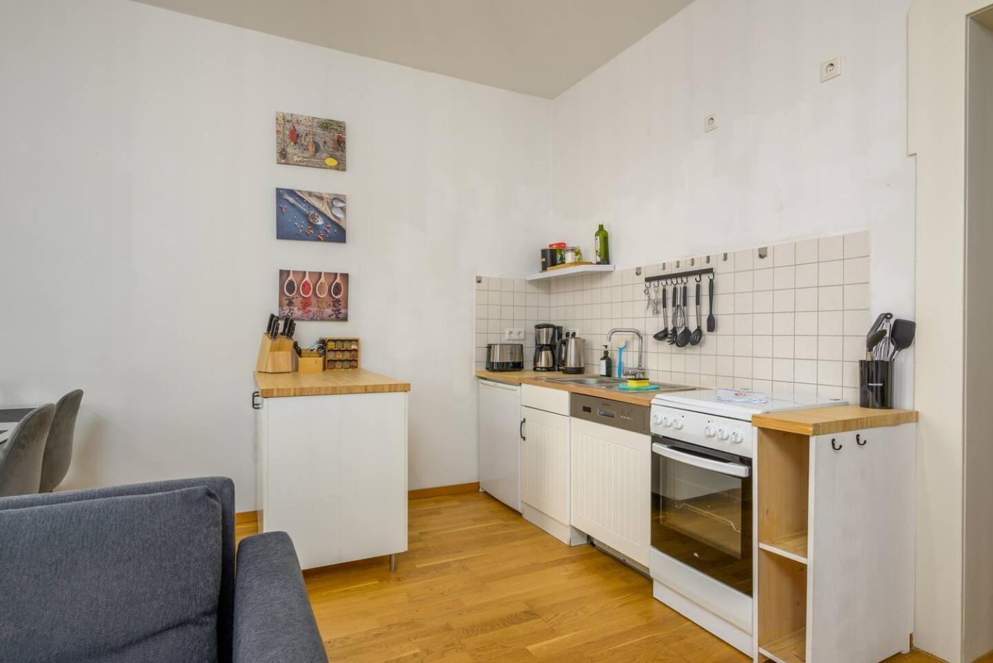 Arbio I Retro Apart Near Leipzig Hauptbahnhof Buitenkant foto